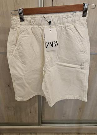 Джинсовые шорты zara 152 новые