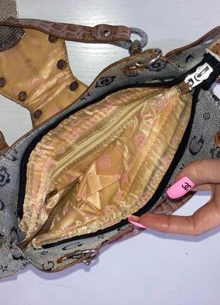 Винтажная сумка gotico в стиле gucci guess из 90тих 00вих8 фото