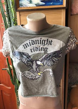 Футболка укорочённая