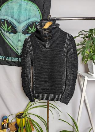 Avant garde свитер, y2k, grunge, мужской свитерик