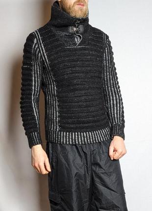 Avant garde свитер, y2k, grunge, мужской свитерик8 фото