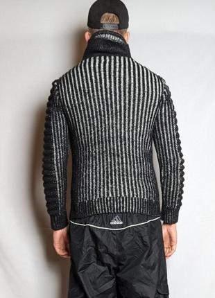 Avant garde свитер, y2k, grunge, мужской свитерик9 фото