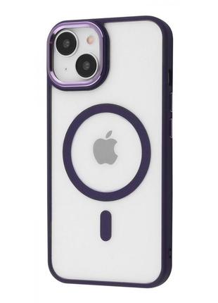 Чохол wave ardor case with magnetic ring iphone 15 plus deep purple