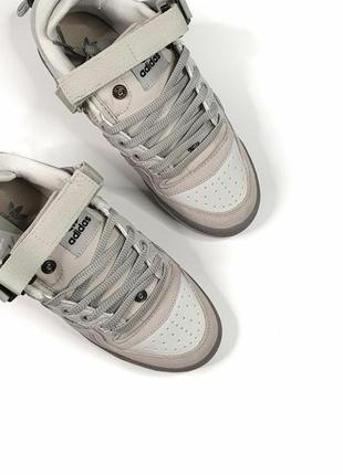 Adidas forum × bad bunny •grey•2 фото