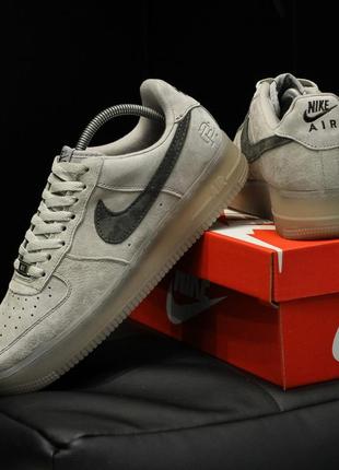 Nike air force 1 mid x reigning cham  🆕 мужские кроссовки найк 🆕  серый