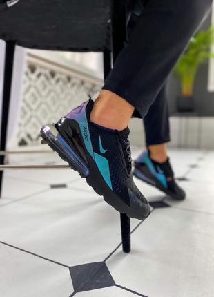 Nike air max 270 chameleon & black 🆕 мужские кроссовки найк 🆕 черные4 фото