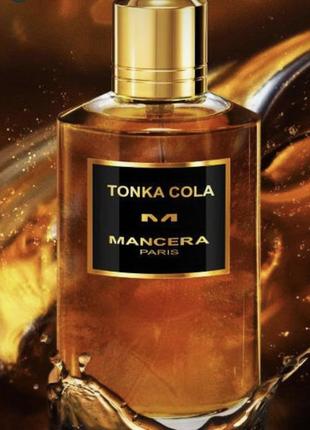 Оригінал! пробник mancera tonka cola 2 ml1 фото