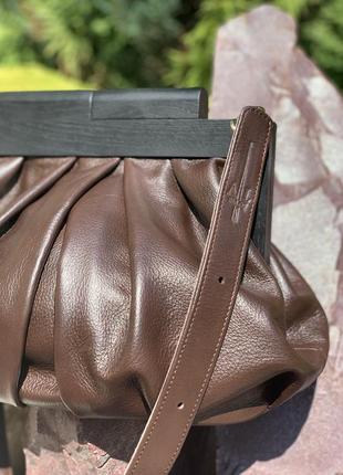 Дизайнерская кожаная сумка4 фото