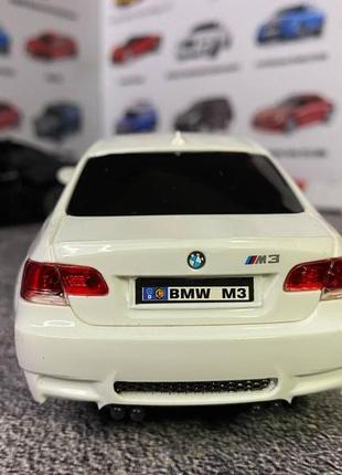 Машинка bmw m3 на радиоуправлении белая. машинка на пульте радиоуправления бмв3 фото