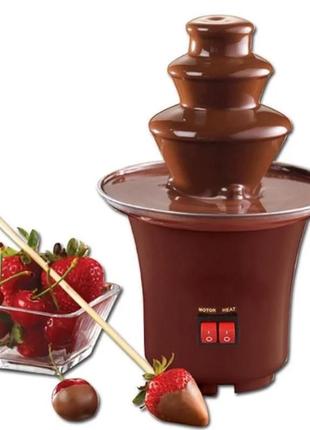 Міні шоколадний фонтан mini chocolate fontaine краща ціна!