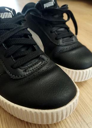 Кроссовки детские кожаные puma, унисекс.