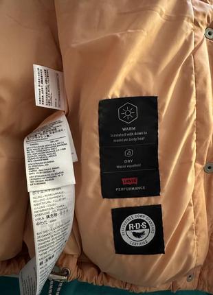 Оригінальна куртка пуховик levi’s5 фото