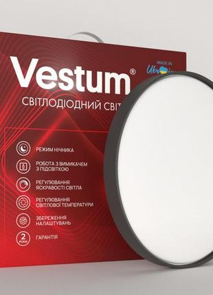 Crystal матовий 72w 395*60мм 3000к- 6500к 5600lm з пультом метал