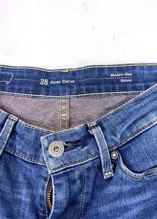 Джинсы фирменные levis, demi curve, skinny8 фото