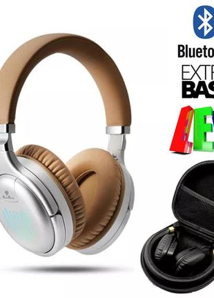 Наушники и гарнитура беспроводные bluetooth блютуз с шумоподавлением led g6 + чехол