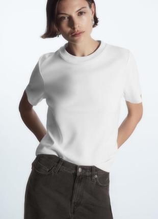 Щільна футболка cos