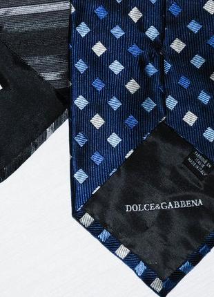 Лот ціна за всі 3 шт оригінал dolce & gabbana краватка краватка краватки шовкові шовковий10 фото