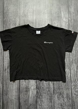Женская короткая футболка champion размер м