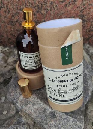 Zielinski & rozen black pepper & amber, neroli 100мл