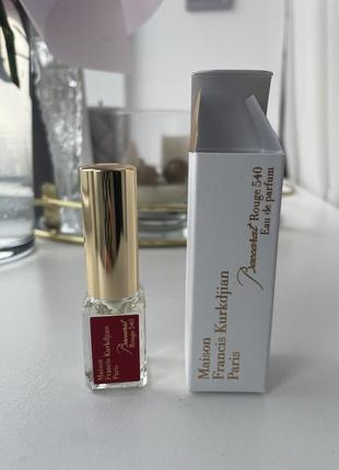 Maison francis kurkdjian baccarat rouge 540  5 мл