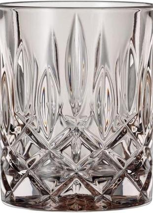 Spiegelau & nachtmann, набір склянок для віскі з 2 предметів, коричневі склянки для віскі, кришталеве скло, 295 мл, сіро-коричневи