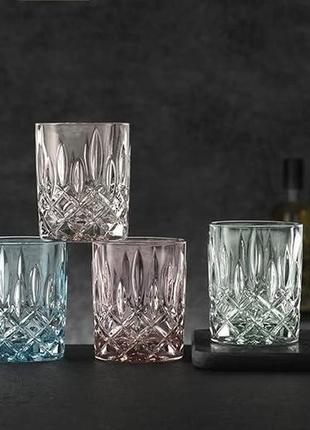 Spiegelau & nachtmann, набір склянок для віскі з 2 предметів, коричневі склянки для віскі, кришталеве скло, 295 мл, сіро-коричневи3 фото