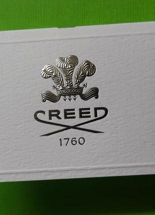 Пробник парфумована вода creed silver mountain water, 2.5мл.