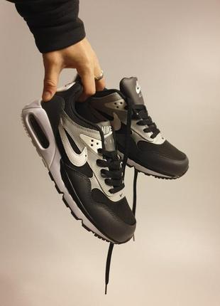 Кожаные кроссовки nike air max correlate