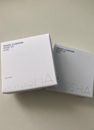 Увлажняющий кушон missha magic cushion moist up spf50 15g1 фото