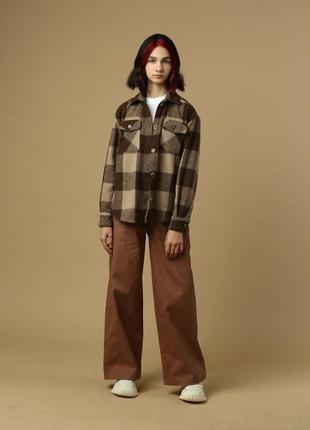 Костюм 2-ка с байковой рубашкой