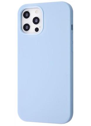 Чохол wave full silicone cover iphone 12 pro max sky blue