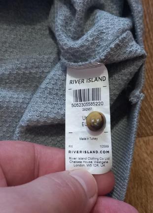 Мужская футболка с воротником . "  river island " .  чоловіча футболка з воротником .9 фото