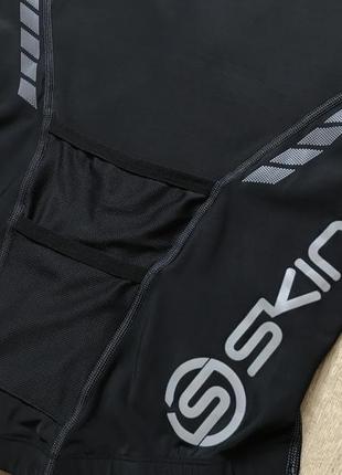 Мужская компрессионная велоджерси skins compression c400 short sleeve jersey4 фото