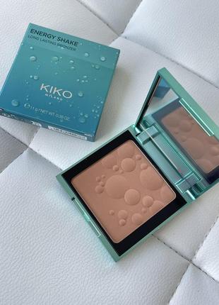 Бронзер/скульптор kiko energy shake long lasting bronzer 021 фото