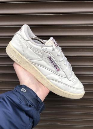 Reebok classic club c 85 44р 28см кроссовки оригинал