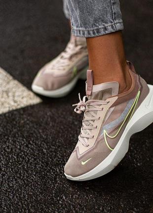 Nike vista lite beige кросівки найк бежевий колір сіточка (36-40)