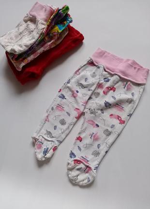 Набор ползунков, 68 размер, 6-9 мес