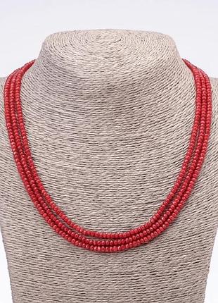 Бусы турмалин