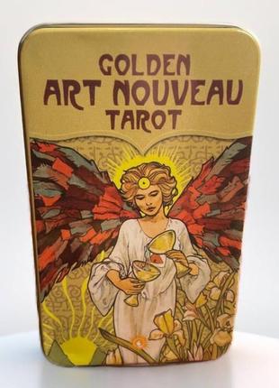 Карти таро золоте таро ар нуво (golden art nouveau tarot)1 фото
