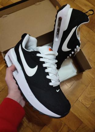 Кроссовки в стиле nike air max dawn black white