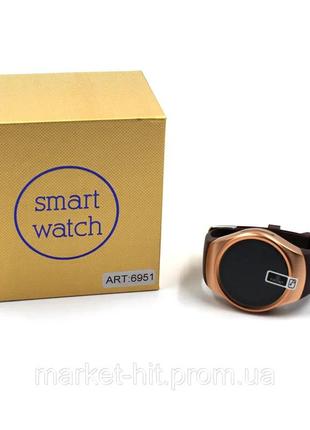 Розумні smart watch kw18. колір: золотий8 фото