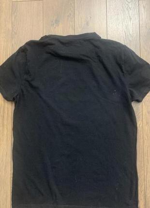 Черный хлопок свободная футболка"asos" спишем м,463 фото
