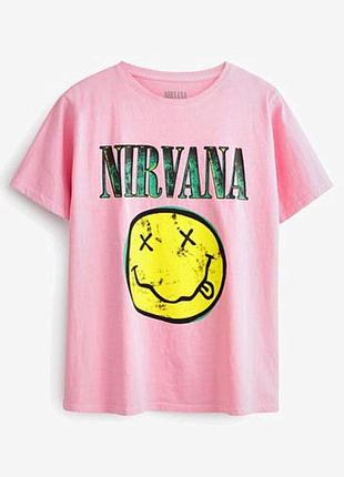 Женская оверсайз футболка nirvana/ оригинал