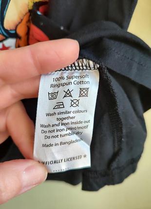 Оригинальный хлопковый лонгслив реглан от бренда justice league officially licensed унисекс