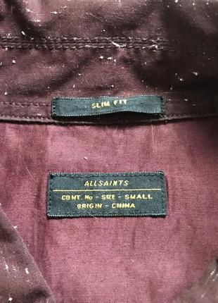 Allsaints рубашка легкая куртка all saints4 фото