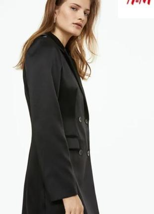 Вишукана чорна сукня-жакет/ платье пиджак4 фото