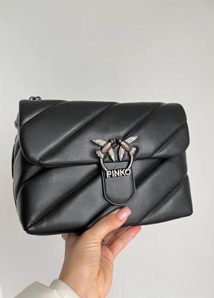 Сумочка pinko puff black1 фото