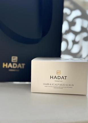 Hadat очищуючий скраб з морською сіллю hadat cosmetics hydro hair&scalp mud scrub