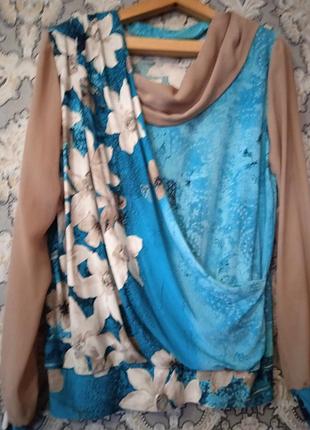 Блузка розмір 52.