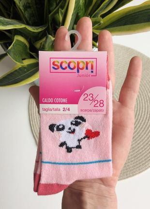 Носки итальялия носки панда 23-28 scopri
